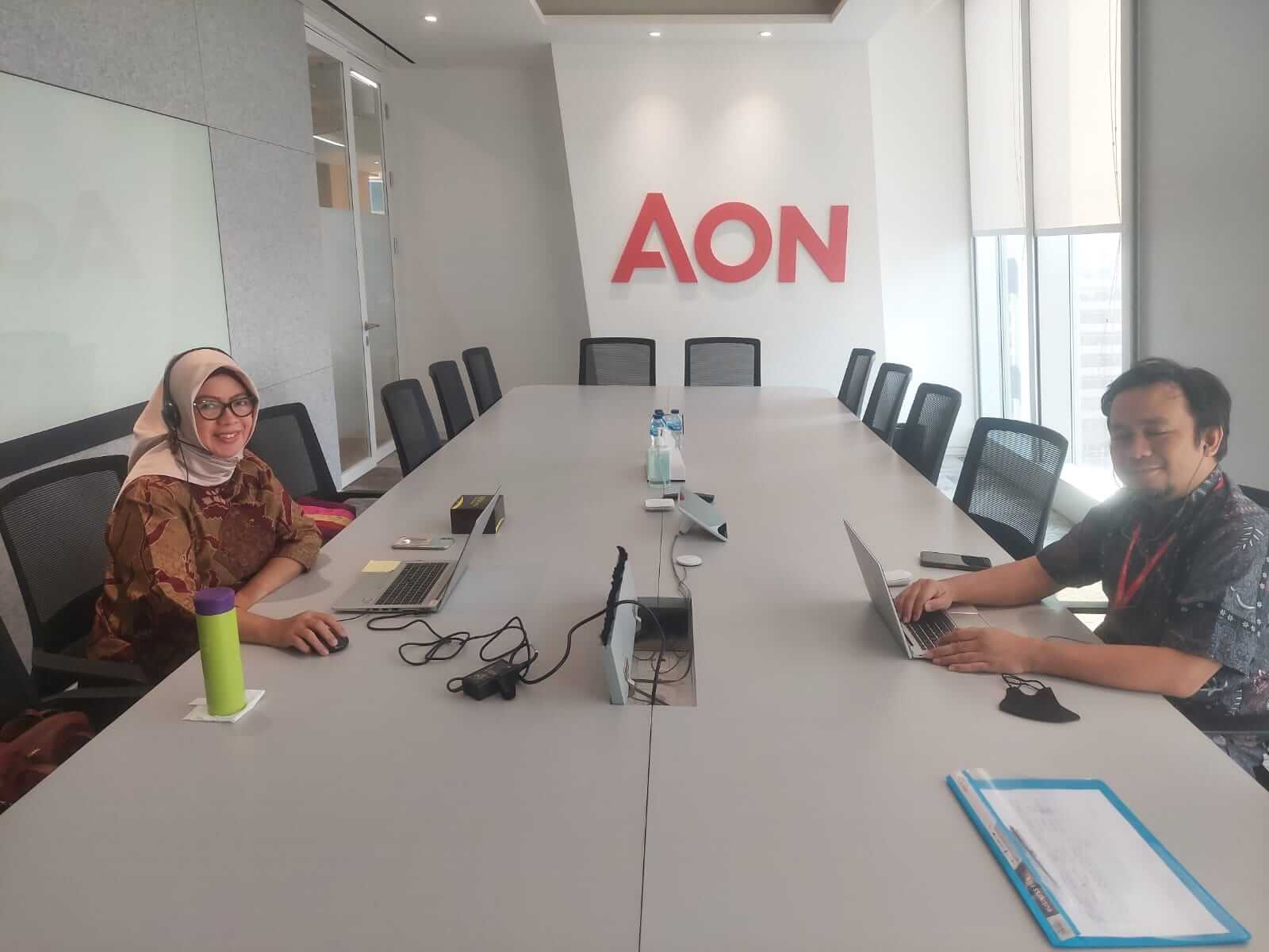 TUK Tempat Kerja PT. Aon Indonesia (Asesment) Rabu,4 Oktober 2023